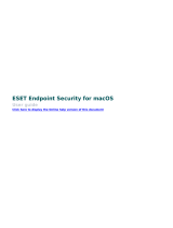 ESET Endpoint Security for macOS 6.1X Owner's manual
