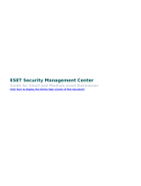 ESET Security Management Center 7.0 Owner's manual