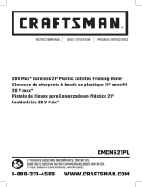 Craftsman CMCN621PLB Owner's manual