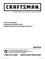 Craftsman CMPFN16K Owner's manual
