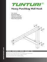 Tunturi Heavy Punchbag Wall Hook Owner's manual