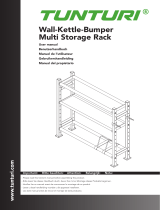 Tunturi Wall-Kettle-Bumper Multi Storage Rack (1/2) Owner's manual