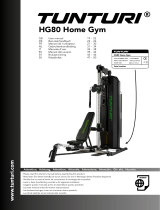 Tunturi HG80 Home Gym Owner's manual