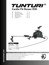 Tunturi Cardio Fit Rower R30 Owner's manual