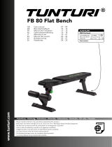 Tunturi FB 80 Flat Bench Owner's manual