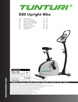 Tunturi E80 Upright Bike Owner's manual