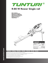 Tunturi R80W Owner's manual