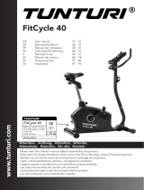 Tunturi FitCycle 40 Owner's manual