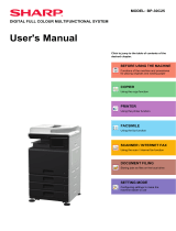 Sharp BP30C25 Operating instructions