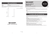Sharp LB1085 Operating instructions