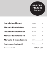 Sharp PNZB03W Owner's manual