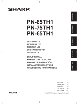Sharp PN85TH1 Owner's manual