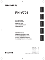 Sharp PNV701A Owner's manual