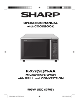 Sharp R-959(SL)MAA User manual