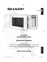 Sharp R3-730A Operating instructions