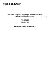 Sharp SDSS Owner's manual
