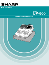 Sharp UP-600 User manual