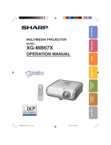 Sharp XG-MB67X User manual