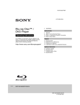 Sony BDP-BX670 Operating Instructions Manual