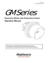 Nabtesco GM Series Operating instructions