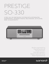 Sonoro Prestige SO-330 Operating instructions