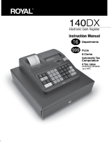 Royal 140DX User manual