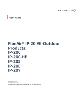 Ceragon FibeAir IP-20 All-Outdoor Series User manual