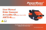 PowerBoss  ARMADILLO 6X User manual