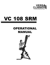 versa climber VC 108 SRM Operational Manual