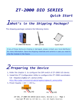 ICP ZT-2570 Quick start guide