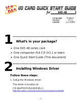 ICPDAS DIO-48 Quick start guide