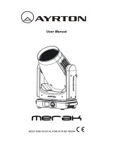 Ayrton Merak User manual