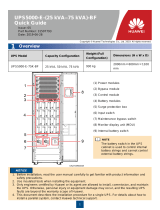 Huawei UPS5000-E-25 kVA-BF Quick Manual