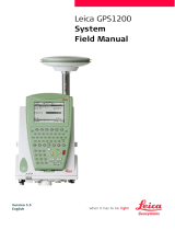 Leica GPS1200 Series Field Manual