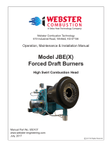 Webster JBE Series Operation, Maintenance & Installation Manual