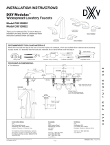 DXV Modulus D35120802 Installation guide