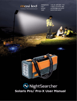 Maxi Led NightSearcher Solaris Pro User manual