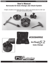 PSI Woodworking Products Barracuda 52 User manual