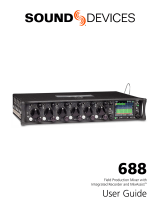 Sound Devices 688 User manual