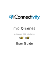 iConnectivity mio X Series User manual