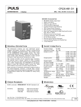 Puls CPS20.481-D1 Owner's manual