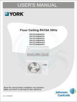 York AFFINITY R-410A User manual