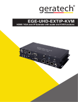 geratech EGE-UHD-EXTIP-KVM User manual