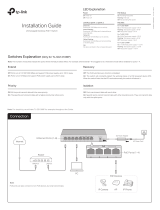 TP-LINK TL-SG1210MP Unmanaged Desktop PoE+ Switch Installation guide