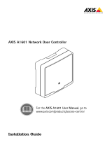 Axis A1601 Installation guide