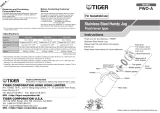 Tiger PWO-A Series Operating instructions