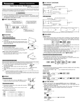 Panasonic MJE-FX100C User manual