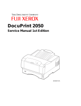 Fuji Xerox DocuPrint 2050 User manual