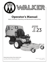 Walker T23 User manual
