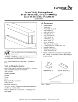SimpliFire Scion Trinity SF-SCT43-MANTEL Instructions Manual